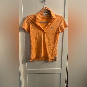 Bald Head Blues Short sleeve Orange Polo Shirt  Size XSmall
